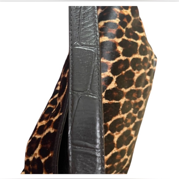 Antonio Melanie Leopard Print Calf Hair Purse - Picture 9 of 11
